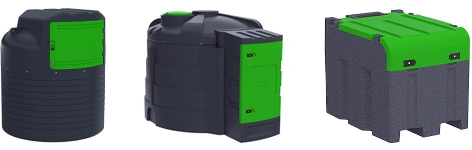 3 ulike ADR dieseltanker